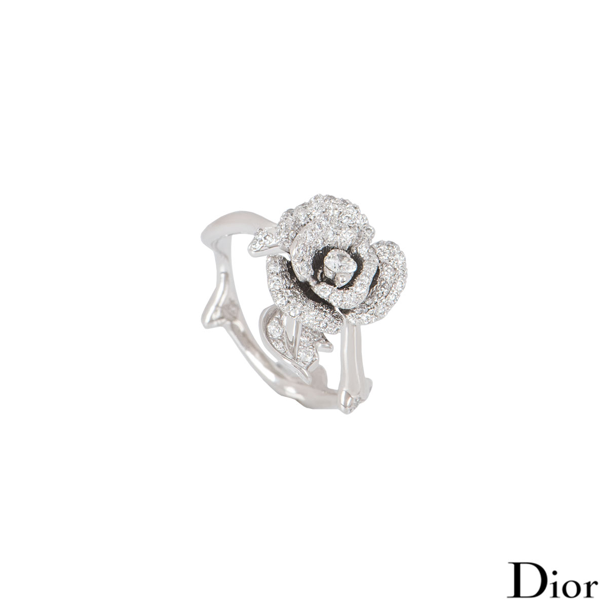dior rose ring